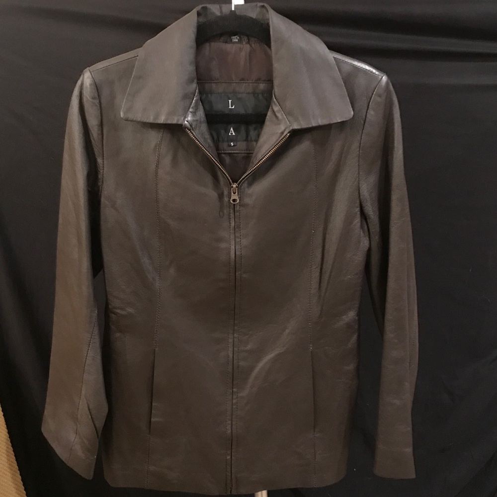 Leather jacket